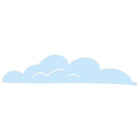 stickers nuage geant