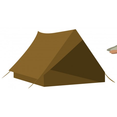 stickers tente de chasse