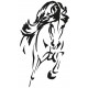 cheval stickers mural chambre