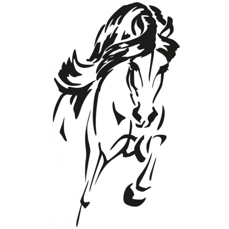 cheval stickers mural chambre