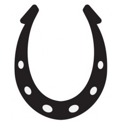 sticker fer a cheval