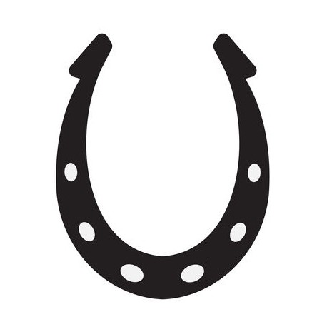 sticker fer a cheval