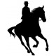 stickers mural cheval