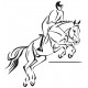 stickers mural chevaux