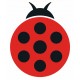 sticker muraux coccinelle deco