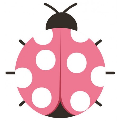 stickers coccinelle muraux