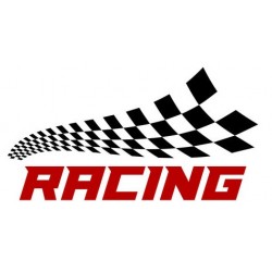 autocollant damier racing