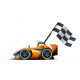 autocollant voiture f1 damier