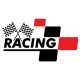 stickers damier course racing deco