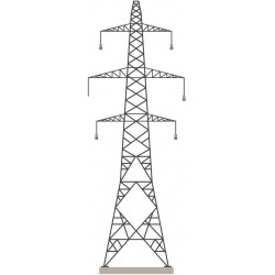autocollant muraux pylone electrique