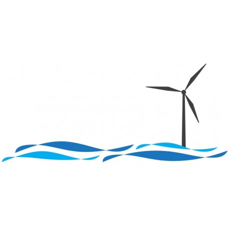 stickers mural eolienne decoration