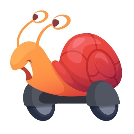 autocollant escargot roues