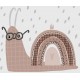 autocollants escargot lunettes
