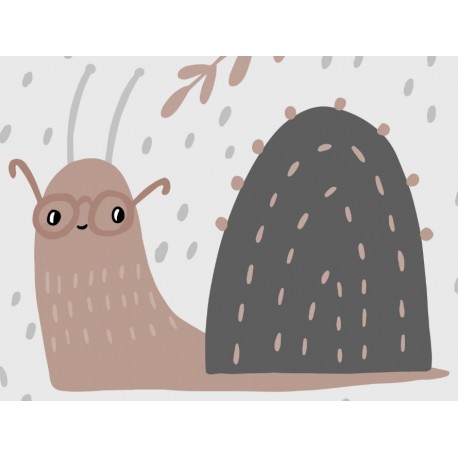autocollants escargot lunettes pluie