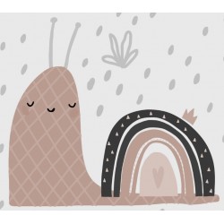 autocollants escargot pluie