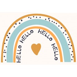 stickers arc en ciel mignon