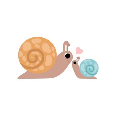 stickers escargot mignon