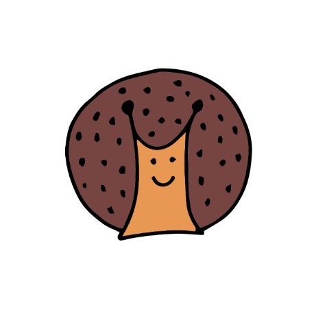 stickers escargot mural