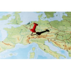 autocollant muraux europe carte geant