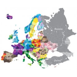 autocollants muraux europe pas cher