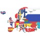 stickers mural europe design