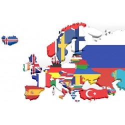 stickers mural europe design