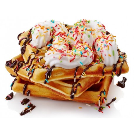 stickers gauffre chantilly