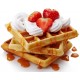 stickers gauffre fraise