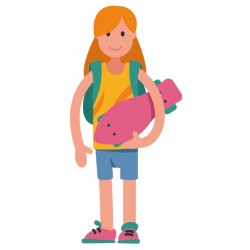 stickers skate fille