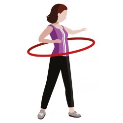 autocollants mural sport cerceau