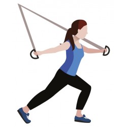 autocollants muraux sport elastiques