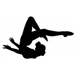 sticker mural sport gym