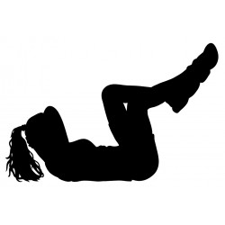 stickers mural sport crunch