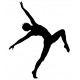stickers mural sport danse