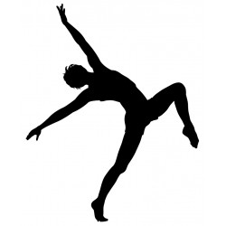 stickers mural sport danse