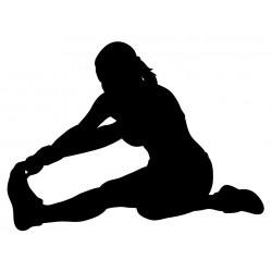 stickers mural sport etirement