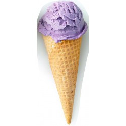 stickers glace violette cornet