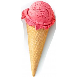 stickers glace Cerise cornet