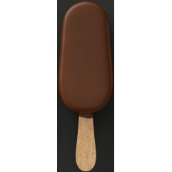 stickers glace chocolat batonnet