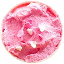 sticker glace rose pot