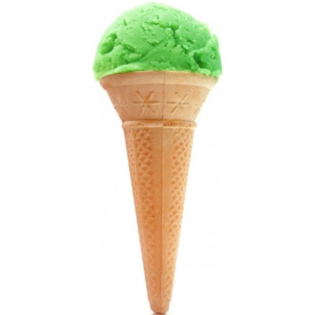 autocollants glace menthe cornet