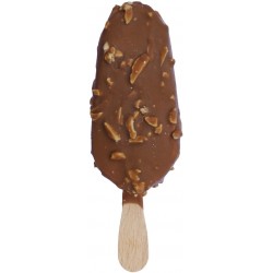 autocollant glace batonnet chocolat amande