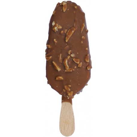 autocollant glace batonnet chocolat amande