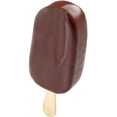 autocollant glace chocolat