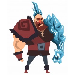 autocollants mural vikings stickers mural