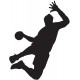 stickers muraux handball chambres