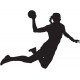 stickers muraux handball pas cher