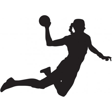 stickers muraux handball pas cher