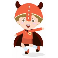 autocollant mural superheros