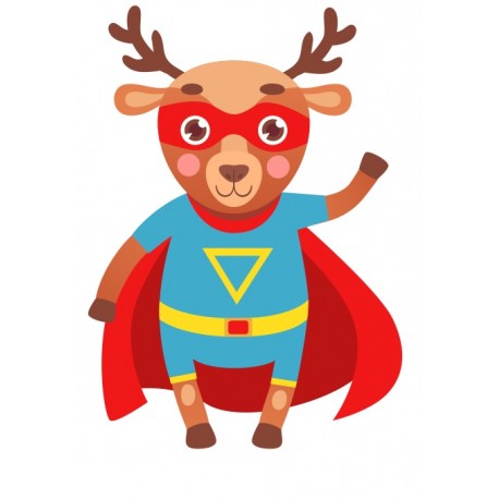 sticker hero cerf